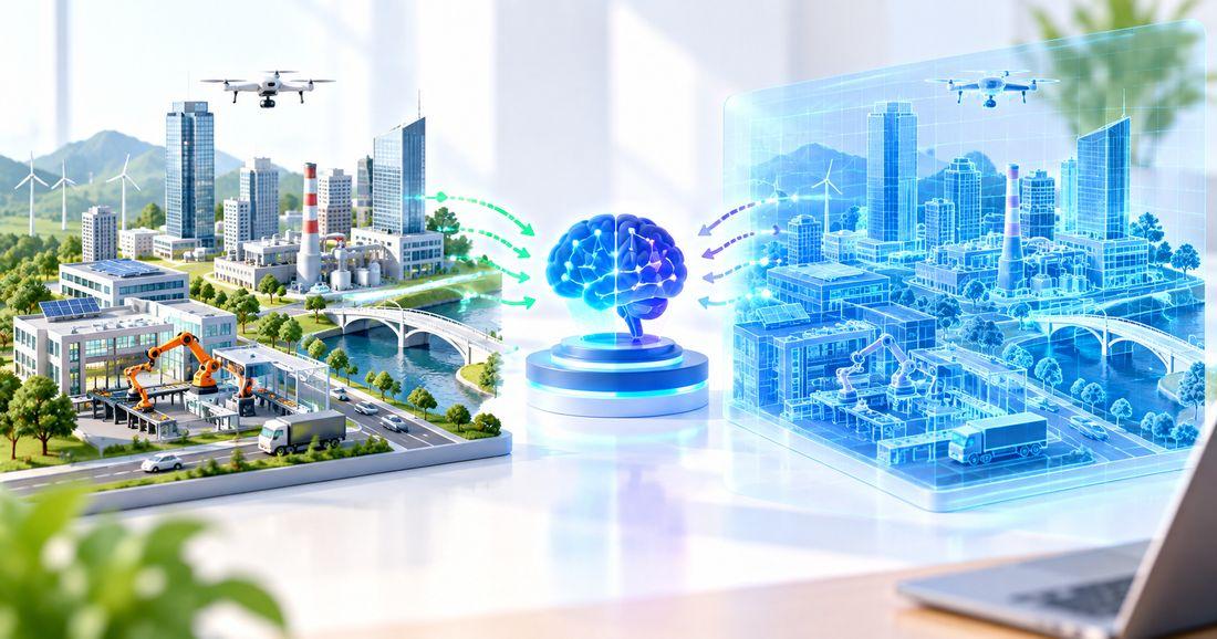 Machine Learning for Digital Twins: How AI Is Learning to Model the Physical World
